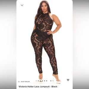 Lace jumpsuit